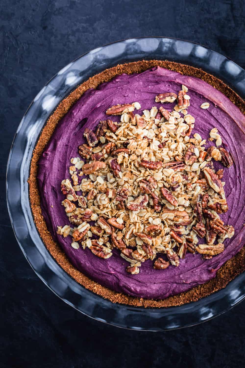 Purple Sweet Potato Pie - Waves in the Kitchen