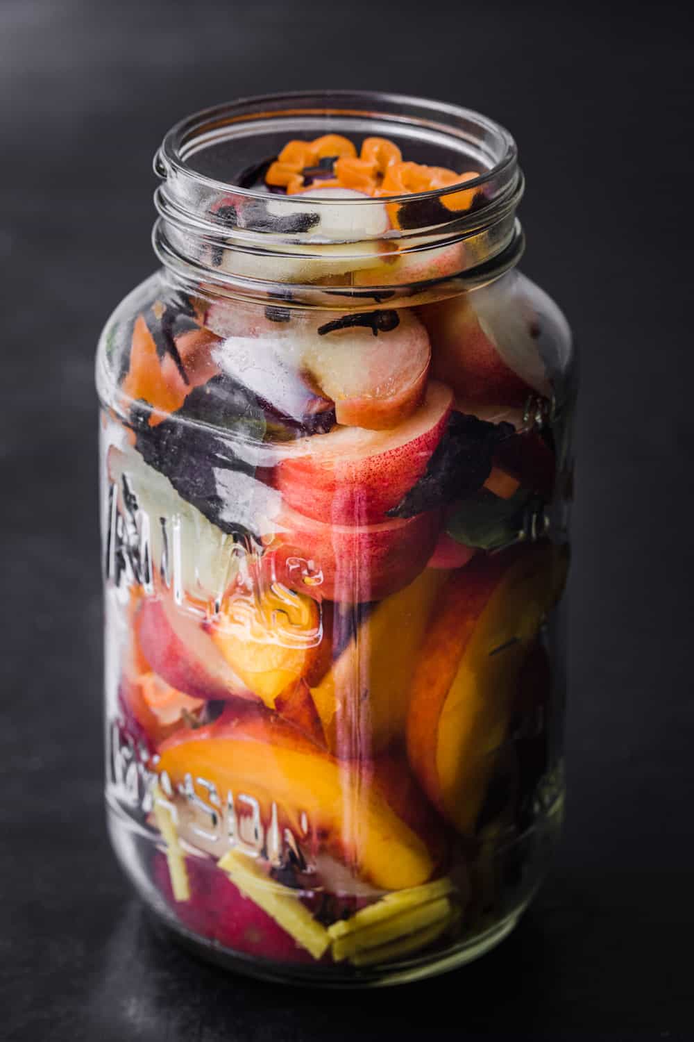 Pickled Fruit Waves in the Kitchen