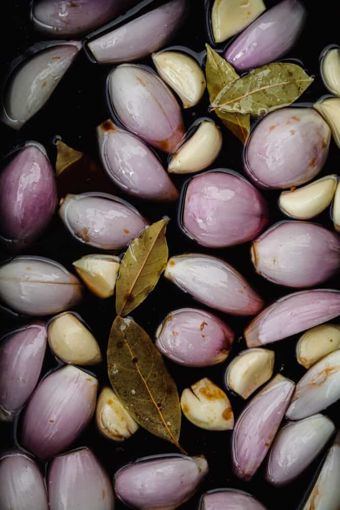Garlic and Shallot Confit